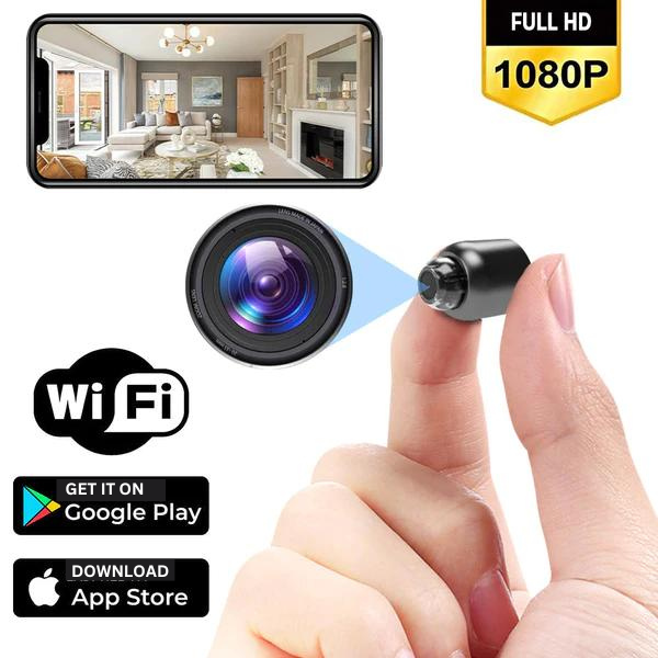 Mini WiFi Full HD Security Camera with Motion Detection & Night Vision