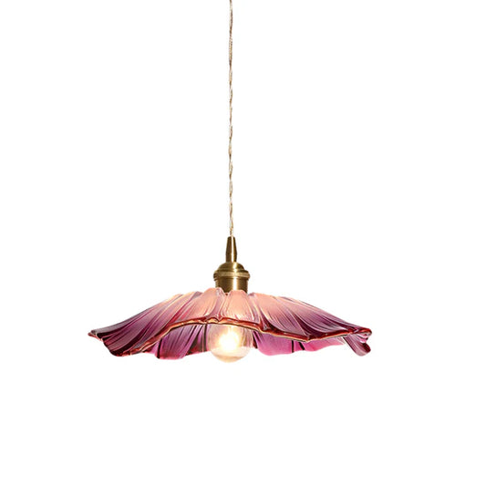 Lumea – Elegant Flower Glass Pendant Lamp