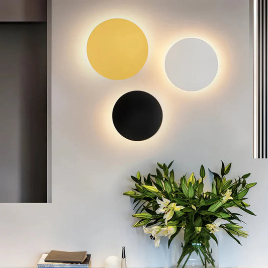 Lunara – Modern Round LED Wall Lamp