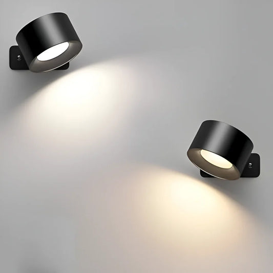 Lumevo – Modern Wireless LED Wall Lamp with Touch Control