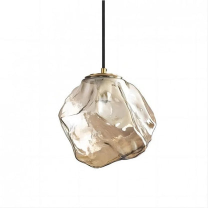 Glacium – Irregular Glass Pendant Light