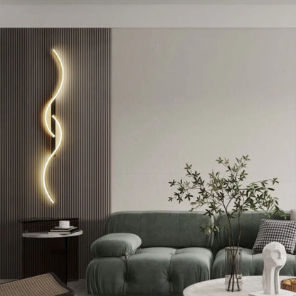 WavoLux – Modern Curved LED Wall Lamp