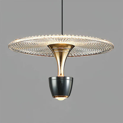 Lunaris – Modern Crystal Glass LED Pendant Light