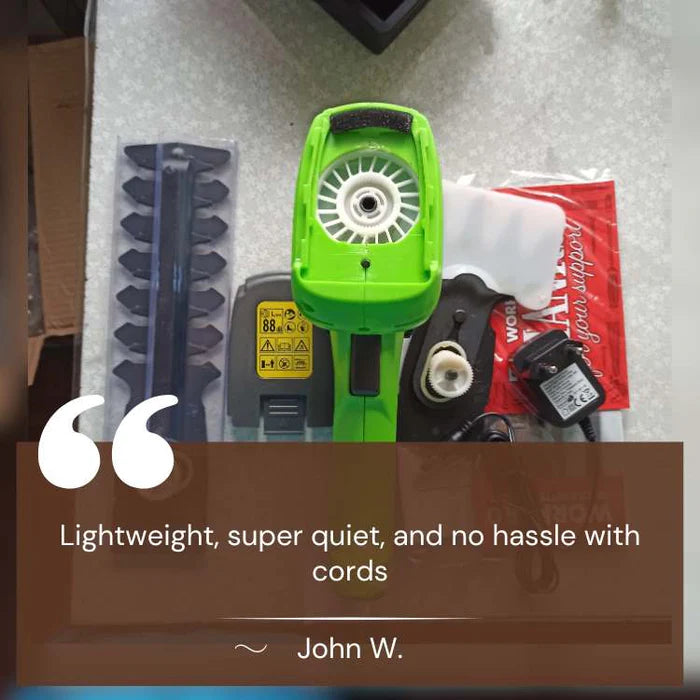 TrimPro – 2-in-1 Cordless Garden Trimmer & Hedge Cutter