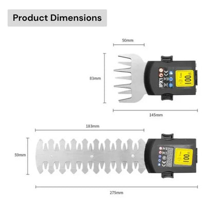 TrimPro – 2-in-1 Cordless Garden Trimmer & Hedge Cutter