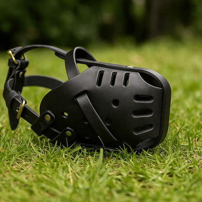 Guardex – Adjustable Leather Dog Muzzle