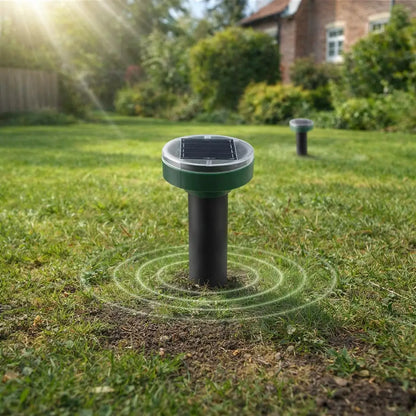 TerraPulse – Solar Ultrasonic Garden Mole Repellent