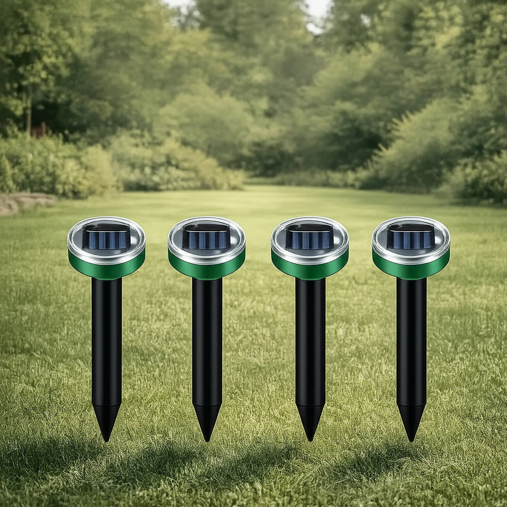 TerraPulse – Solar Ultrasonic Garden Mole Repellent