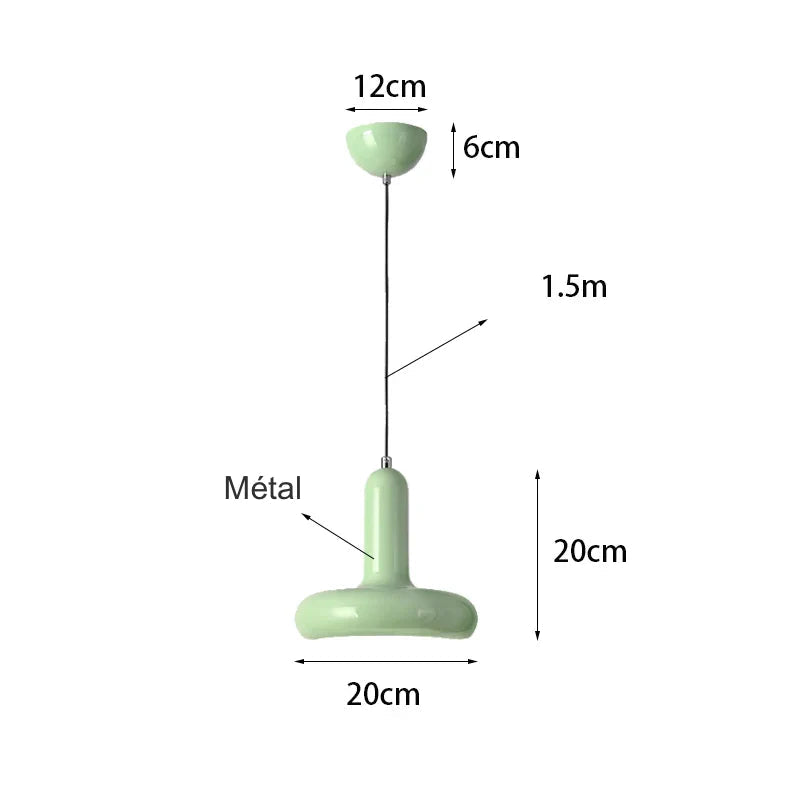 Lumoza – Minimalist Metal Pendant Light