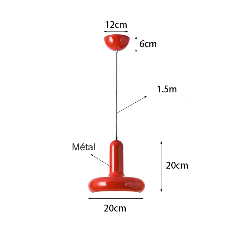 Lumoza – Minimalist Metal Pendant Light