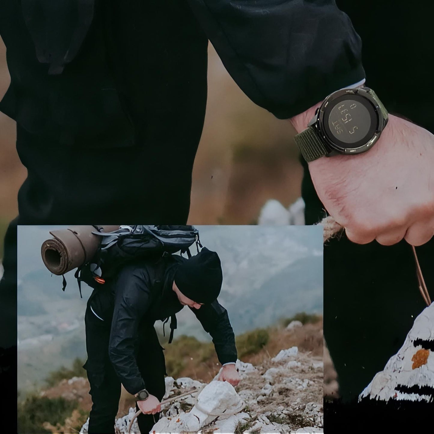Carbon Digital Hiking Watch – Bricodil BCD5172