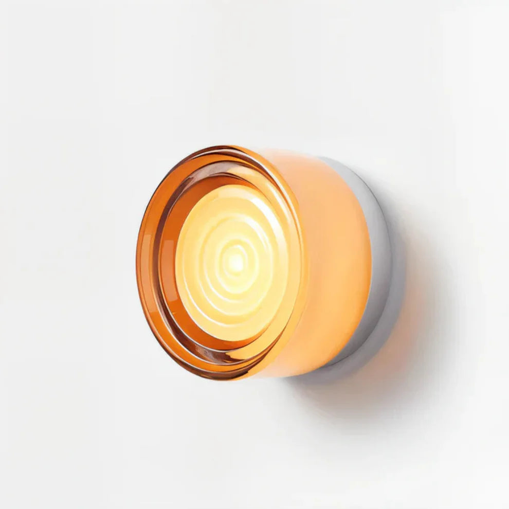 LumoGlow – Modern Glass LED Wall Lamp