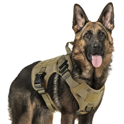 Bricegis™– Heavy-Duty Tactical Dog Harness with Handle