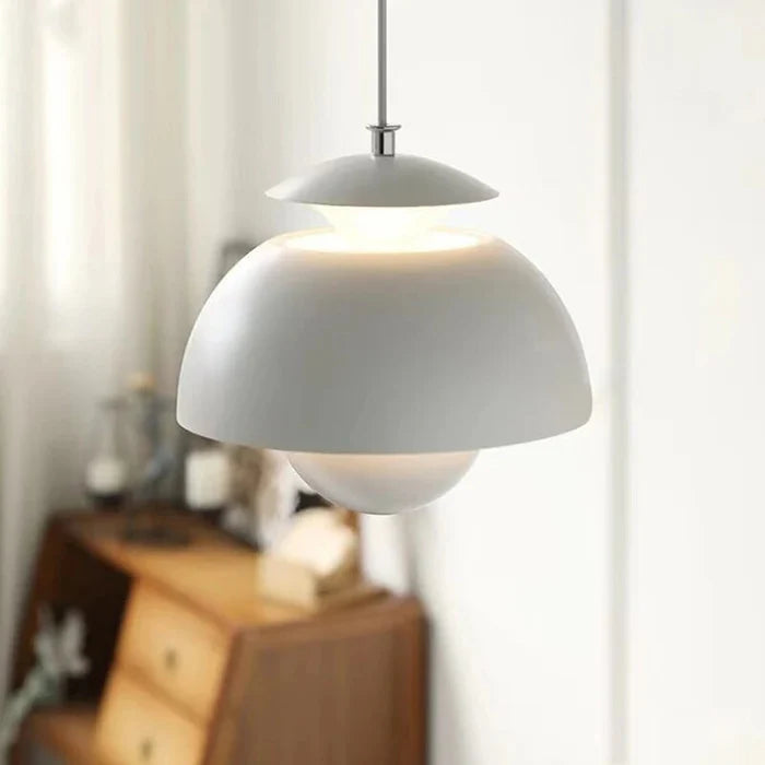 LumoSphere – Modern Bauhaus Mushroom Pendant Light