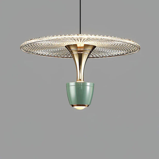 Lunaris – Modern Crystal Glass LED Pendant Light