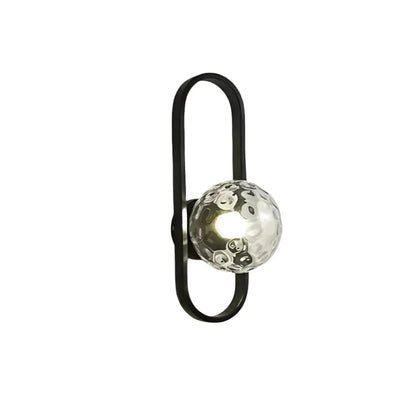 Velora – Modern Oval Glass Wall Lamp