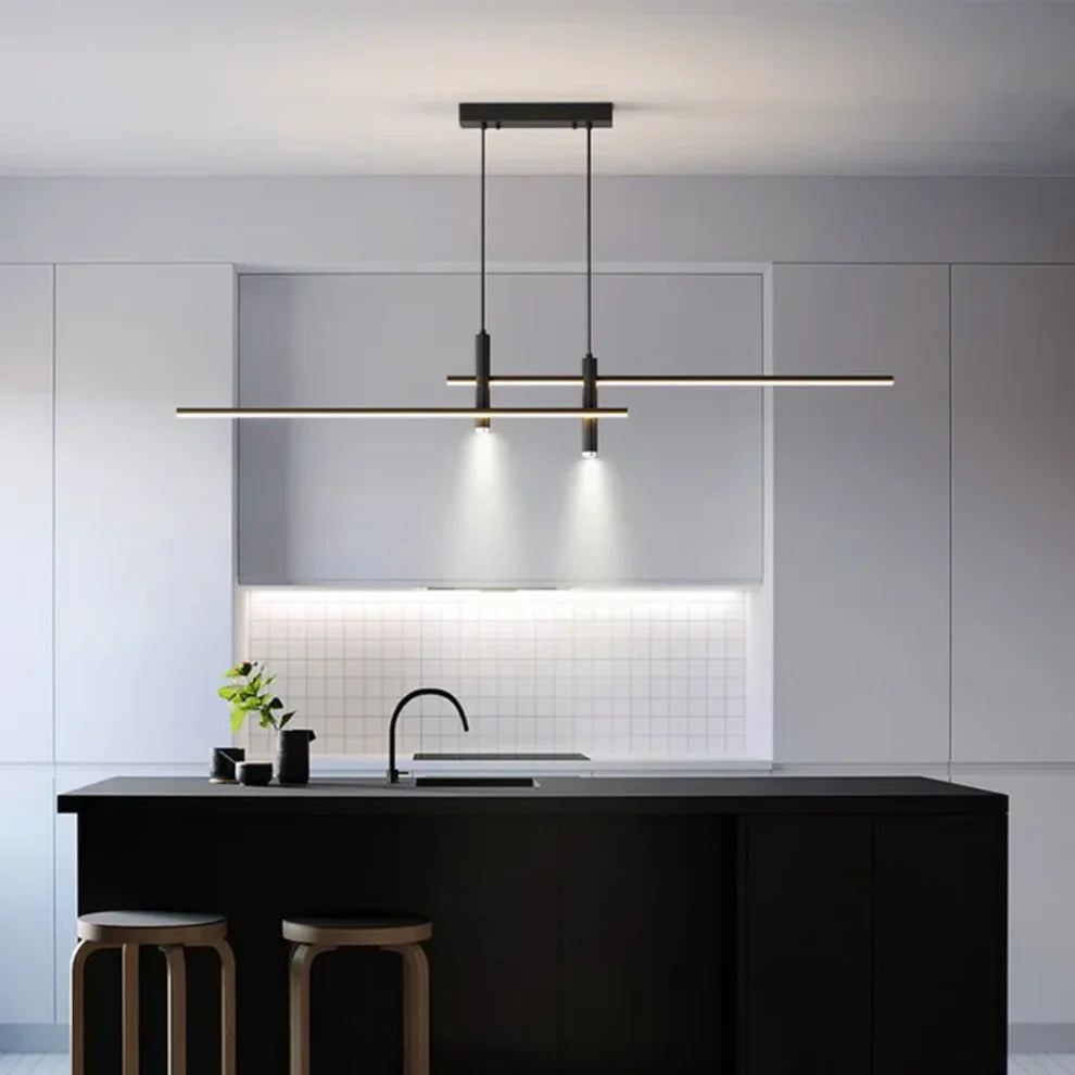 Linéora – Minimalist LED Pendant Light for Dining & Living Room