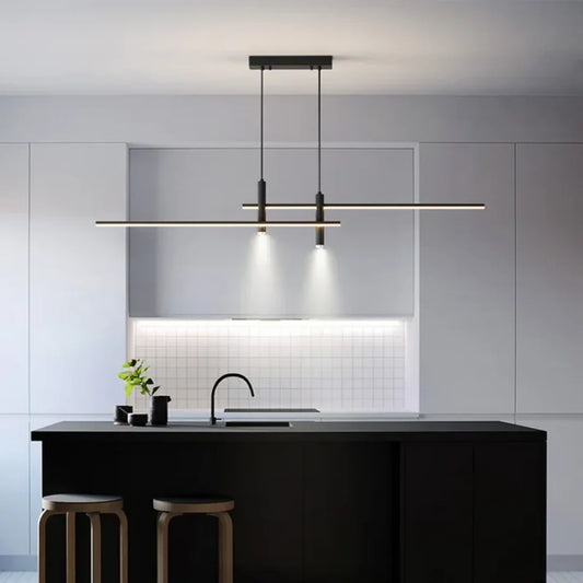 Linéora – Minimalist LED Pendant Light for Dining & Living Room
