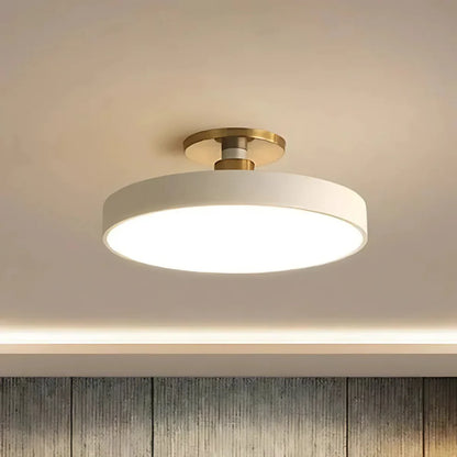 LumoRing – Scandinavian LED Metal Ceiling Light