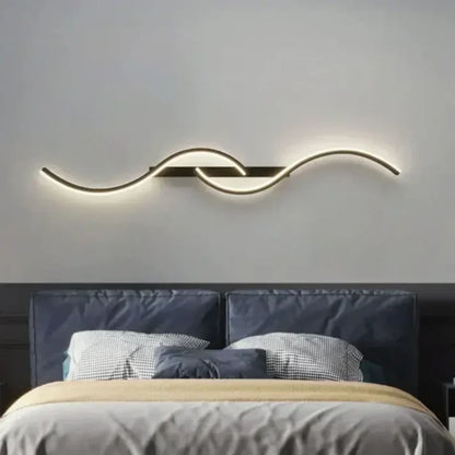 WavoLux – Modern Curved LED Wall Lamp