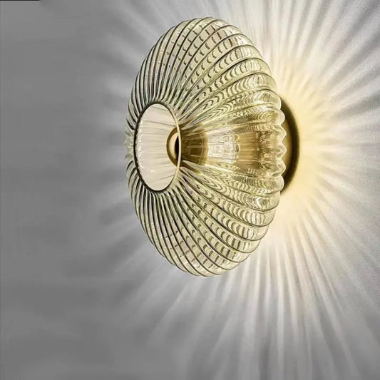 Solaris – Elegant Glass Wall Lamp