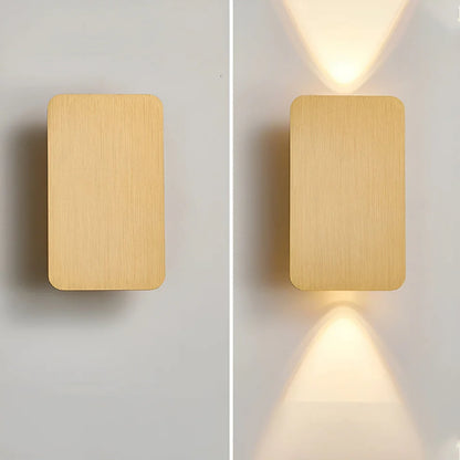 LumeBlock – Minimalist Aluminium LED Wall Lamp