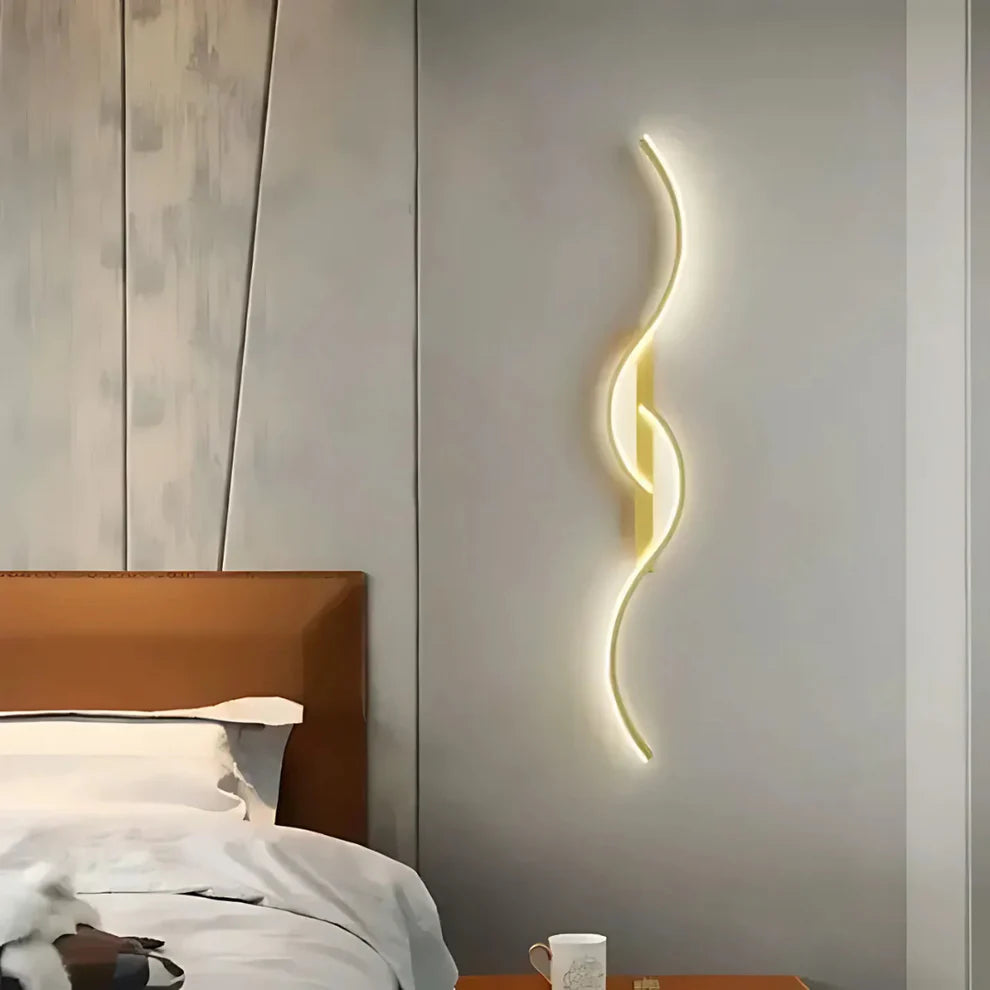 WavoLux – Modern Curved LED Wall Lamp