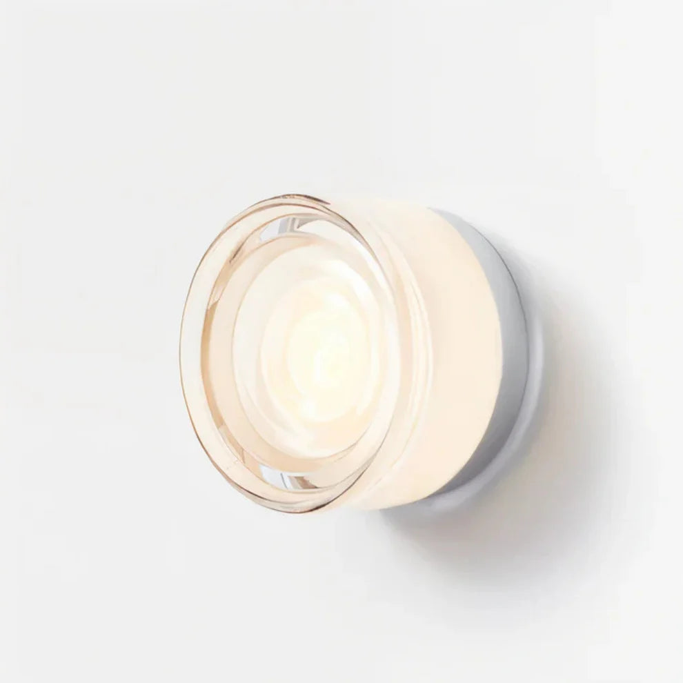 LumoGlow – Modern Glass LED Wall Lamp