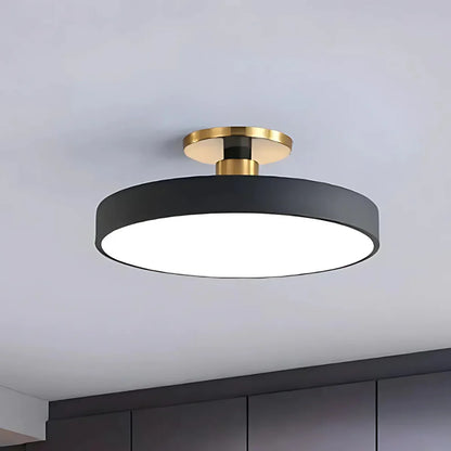 LumoRing – Scandinavian LED Metal Ceiling Light