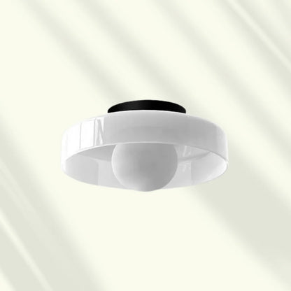 LumaDome – Modern Glass Ceiling Light with Minimalist Design
