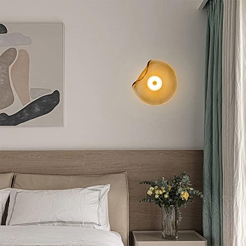 AuroLum – Modern Smoked Glass LED Wall Lamp