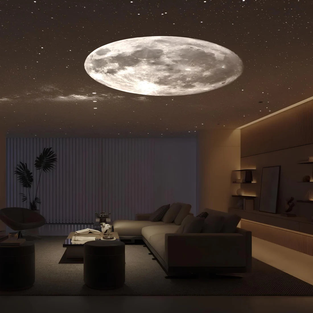 Nylampa – LED Galaxy Projector Lamp with Rotating Star & Planet Projections