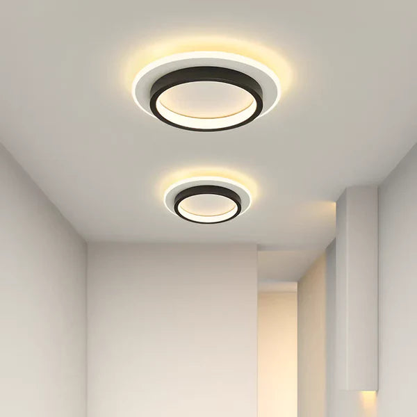 Lunara – Modern Round LED Flush Ceiling Light