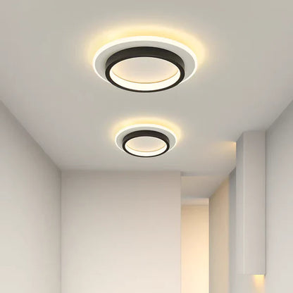 Lunara – Modern Round LED Flush Ceiling Light