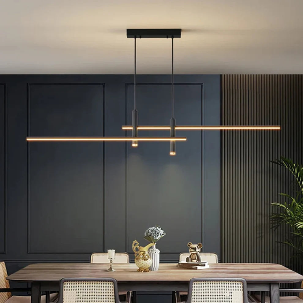 Linéora – Minimalist LED Pendant Light for Dining & Living Room