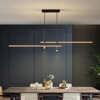 Linéora – Minimalist LED Pendant Light for Dining & Living Room