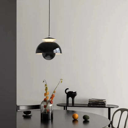 LumoSphere – Modern Bauhaus Mushroom Pendant Light