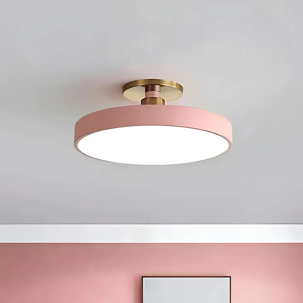LumoRing – Scandinavian LED Metal Ceiling Light