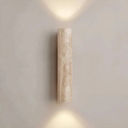 Travora – Wabi Sabi Travertine LED Wall Lamp
