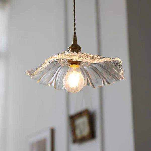 Lumea – Elegant Flower Glass Pendant Lamp