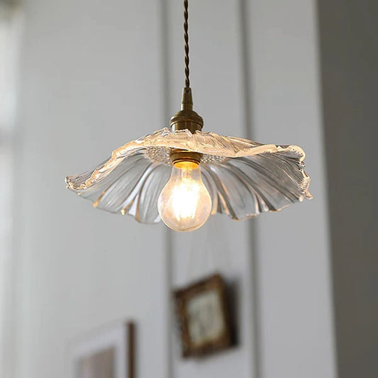 Lumea – Elegant Flower Glass Pendant Lamp