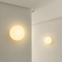 LumoSphere – Modern Glass LED Wall Lamp