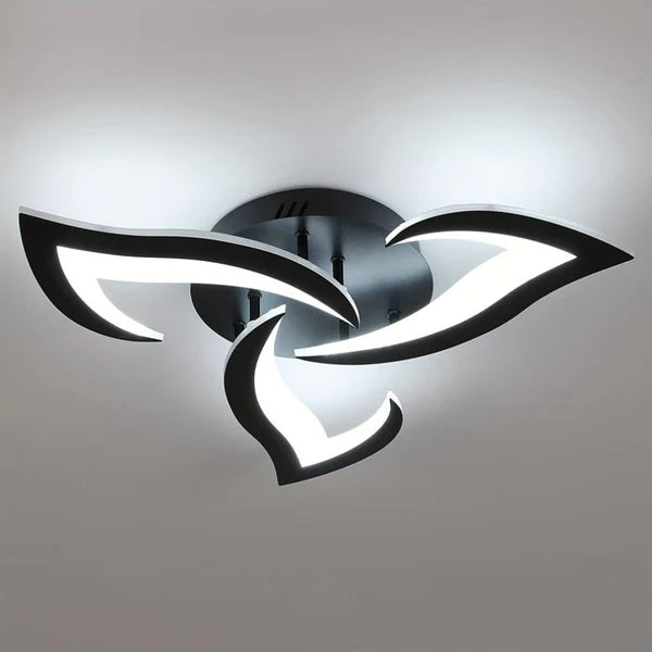 Luzora – Modern Floral LED Flush Mount Ceiling Light