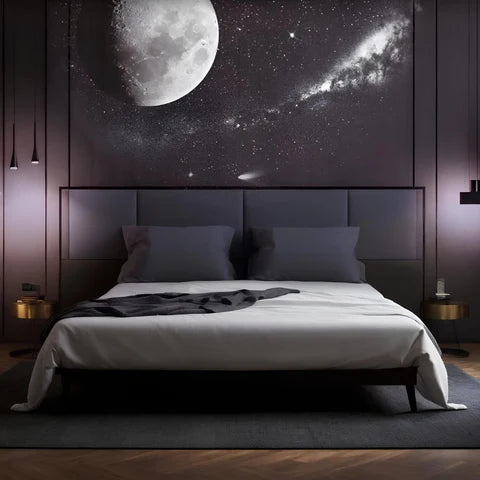 Nylampa – LED Galaxy Projector Lamp with Rotating Star & Planet Projections