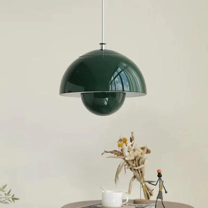 LumoSphere – Modern Bauhaus Mushroom Pendant Light