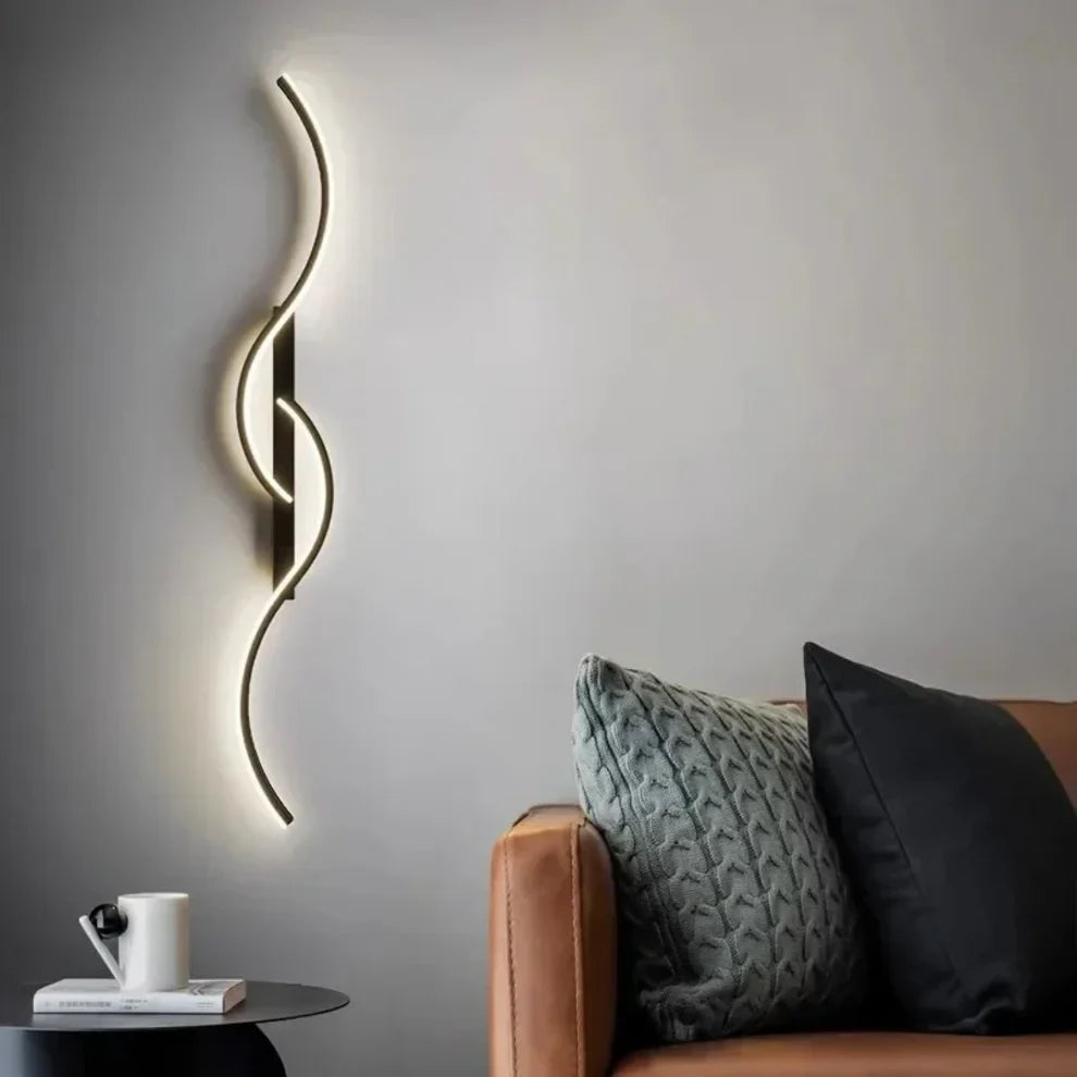 WavoLux – Modern Curved LED Wall Lamp