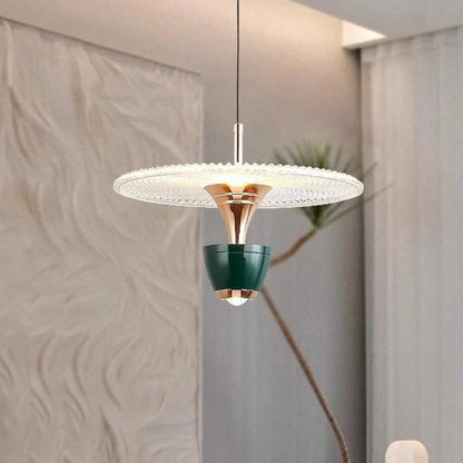 Lunaris – Modern Crystal Glass LED Pendant Light