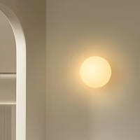 LumoSphere – Modern Glass LED Wall Lamp