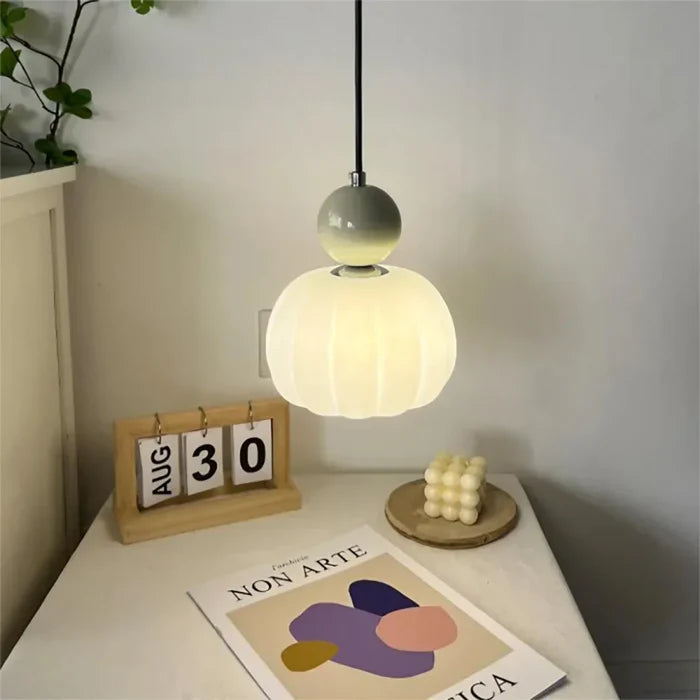 OrbaLux – Retro Bauhaus Pendant Light with Colour Accents