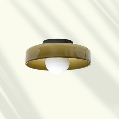 LumaDome – Modern Glass Ceiling Light with Minimalist Design